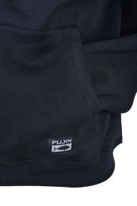 Fujin Tuna Hoodie Black Sweatshirt Kadın