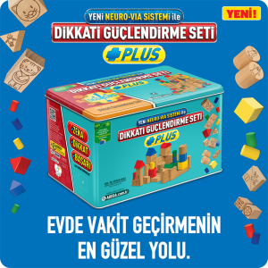 Dikkati Güçlendirme Seti Plus 7 Yaş