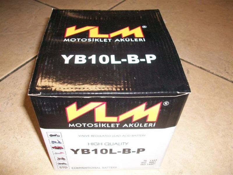 X8 200 AKÜ YB10L-B-P