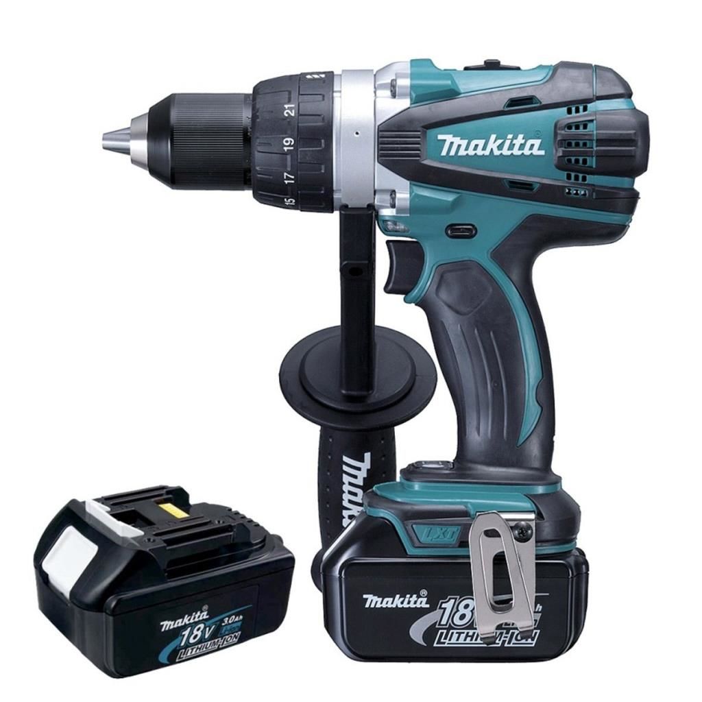 Makita DDF458RFE Akülü Matkap Vidalama 18V 3.0Ah Çift Akü