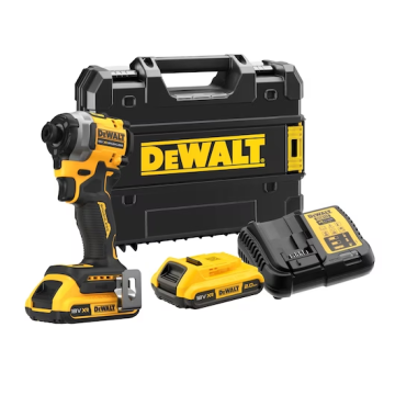 Dewalt DCF850D2T 18V 2.0AH Li-ion Kömürsüz Çift Akülü Darbeli Tornavida