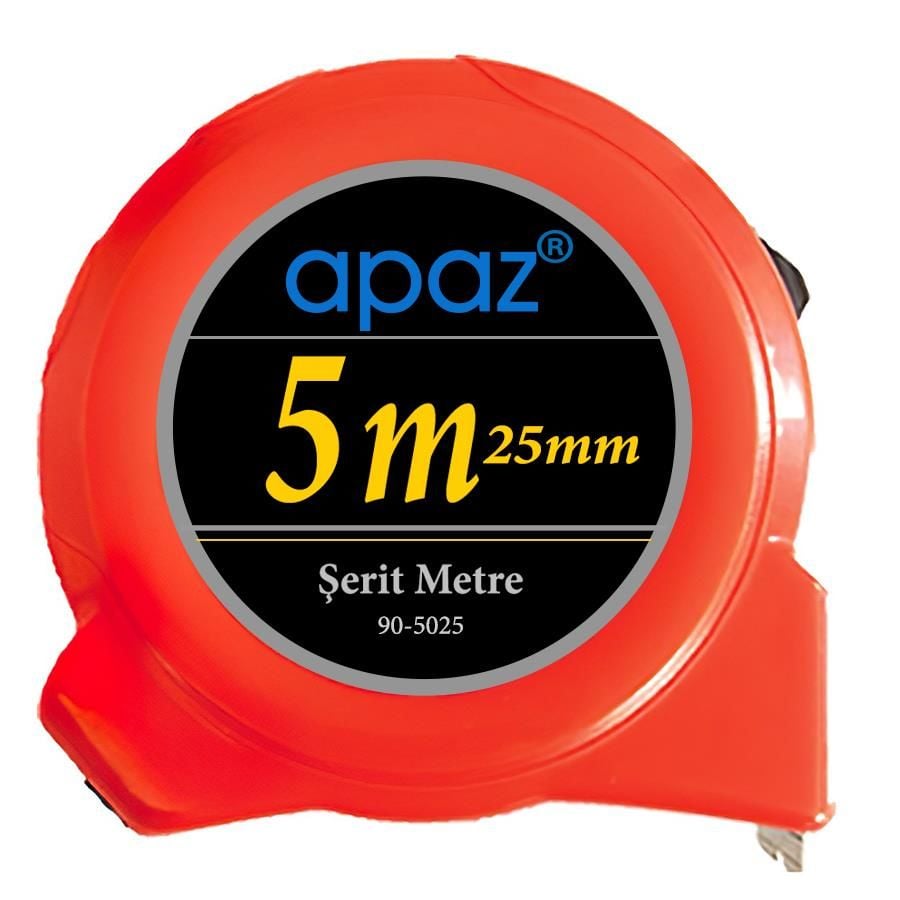 Apaz Şerit Metre 5x25mm