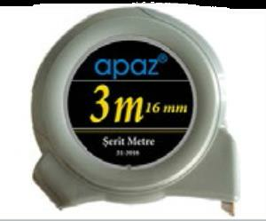 Apaz Şerit Metre 3x16 mm