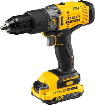 Stanley SCD718D2K 18V 2.0AH V20 Çift Akülü Darbeli Matkap