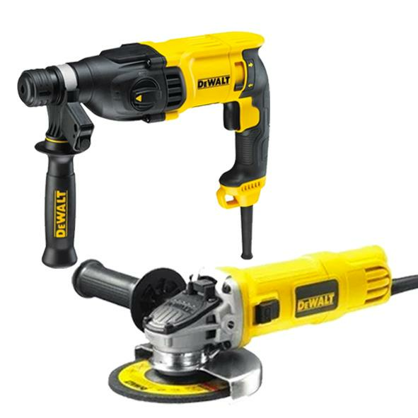 Dewalt D25133K Kırıcı Delici Matkap & Dewalt DWE4156 900 Watt 115 mm Avuç Taşlama