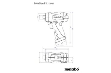 Metabo Powermaxx BS Akülü Tornavida