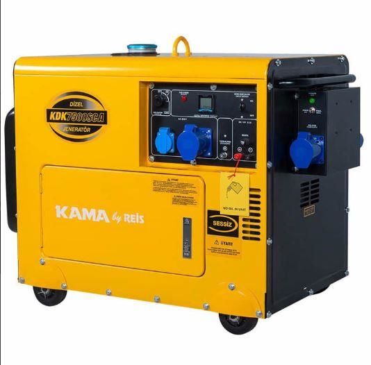 KAMA BY REİS KDK7500SCA OTOMATİK DIZEL JENERATOR 6.9kVA