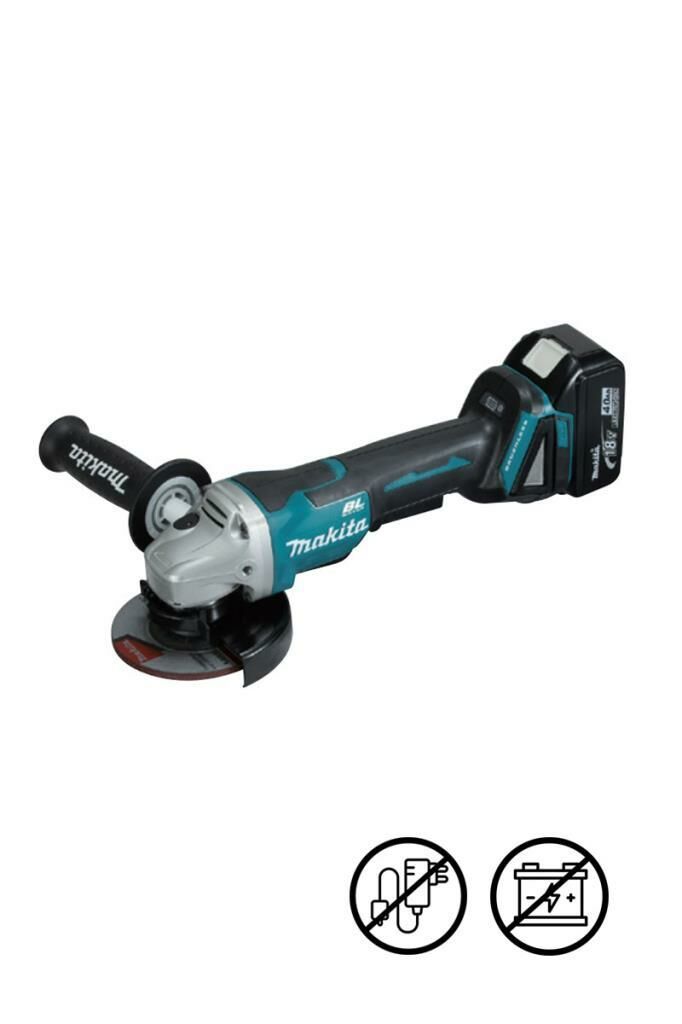 Makita DGA458Z 115mm Akülü  Avuç Taşlama