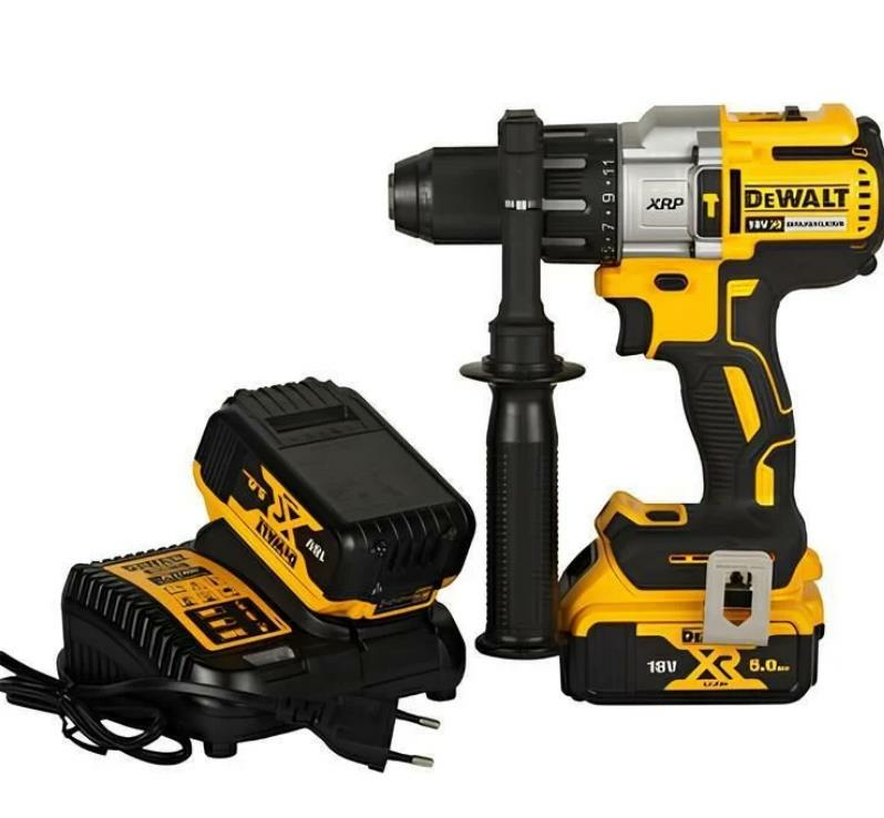 Dewalt DCD996P2 18Volt/5.0Ah Li-ion Çift Akülü Kömürsüz Profesyonel Darbeli Matkap