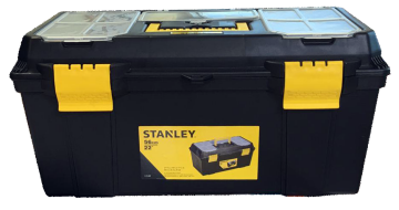 Stanley 1-71-947 Plastik Kilitli Takım Çantası-Siyah Kapaklı 22''
