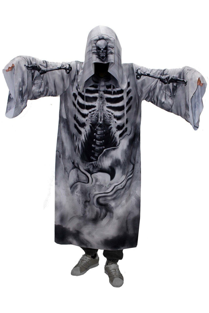 Hayalet İskelet Çocuk Kostümü - Ghost Skeleton Child Costume