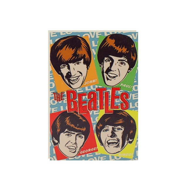 The Beatles Renkli Buzdolabı Süsü