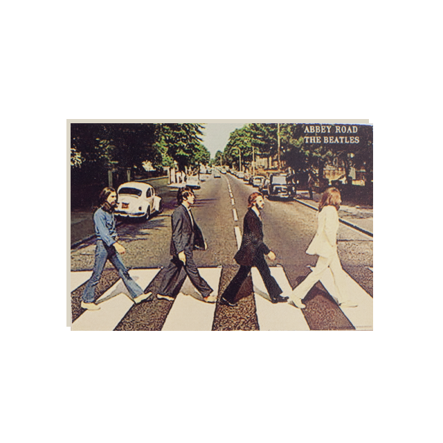 The Beatles Abbey Road Buzdolabı Süsü