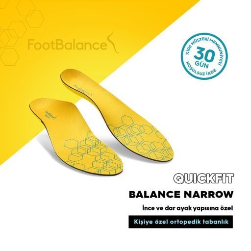 QuickFit Balance Narrow-Sarı
