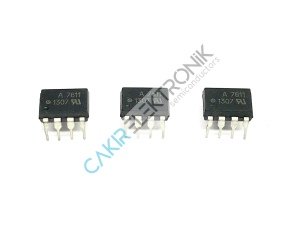 HCPL7611 , A7611 , CMOS/TTL Compatible, Low Input Current, High Speed, High CMR Optocoupler
