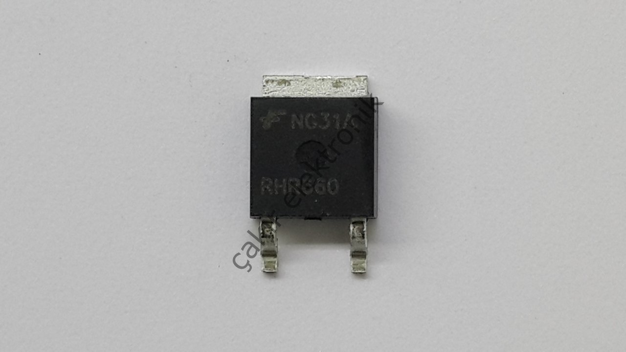 RHRD660S9A - RHR660 - 6A, 600V Hyperfast Diodes