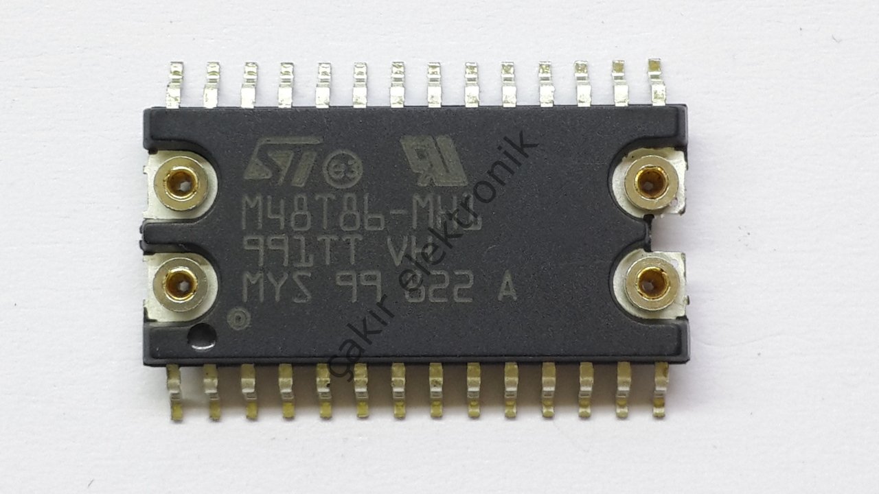 M48T86-MH1 - M48T86 - M48T86-MH, 5.0 V  PC REAL TİME CLOCK