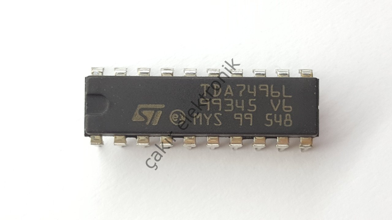 TDA7496L  - 2W+2W amplifier with DC volume control