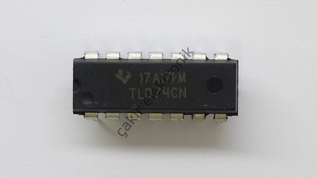 TL074CN - TL074 -  Low-noise JFET quad operational amplifier