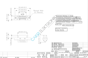 SCSI 20P FEMALE 90C - SCSI-20P FEMALE - SCSI 20PİN DİŞİ