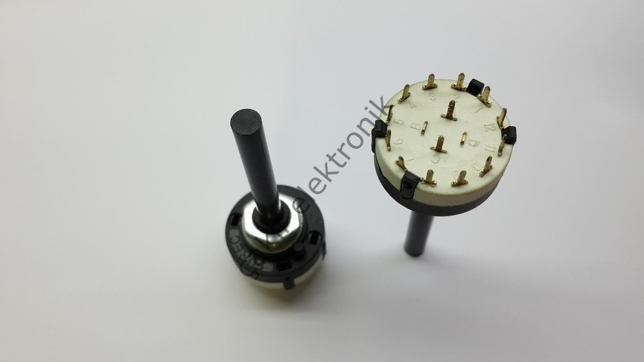 2X6 KART TİPİ - SR2612 - 2x6 komitatör  - KOMİTATÖR -  Rotary Dimmer Potentiometer Series