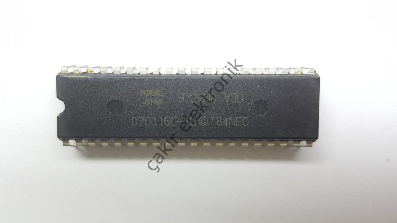 UPD70116C-10 -  UPD70116 - D70116C-10 - C-MOS 8-BIT MICROPROCESSOR