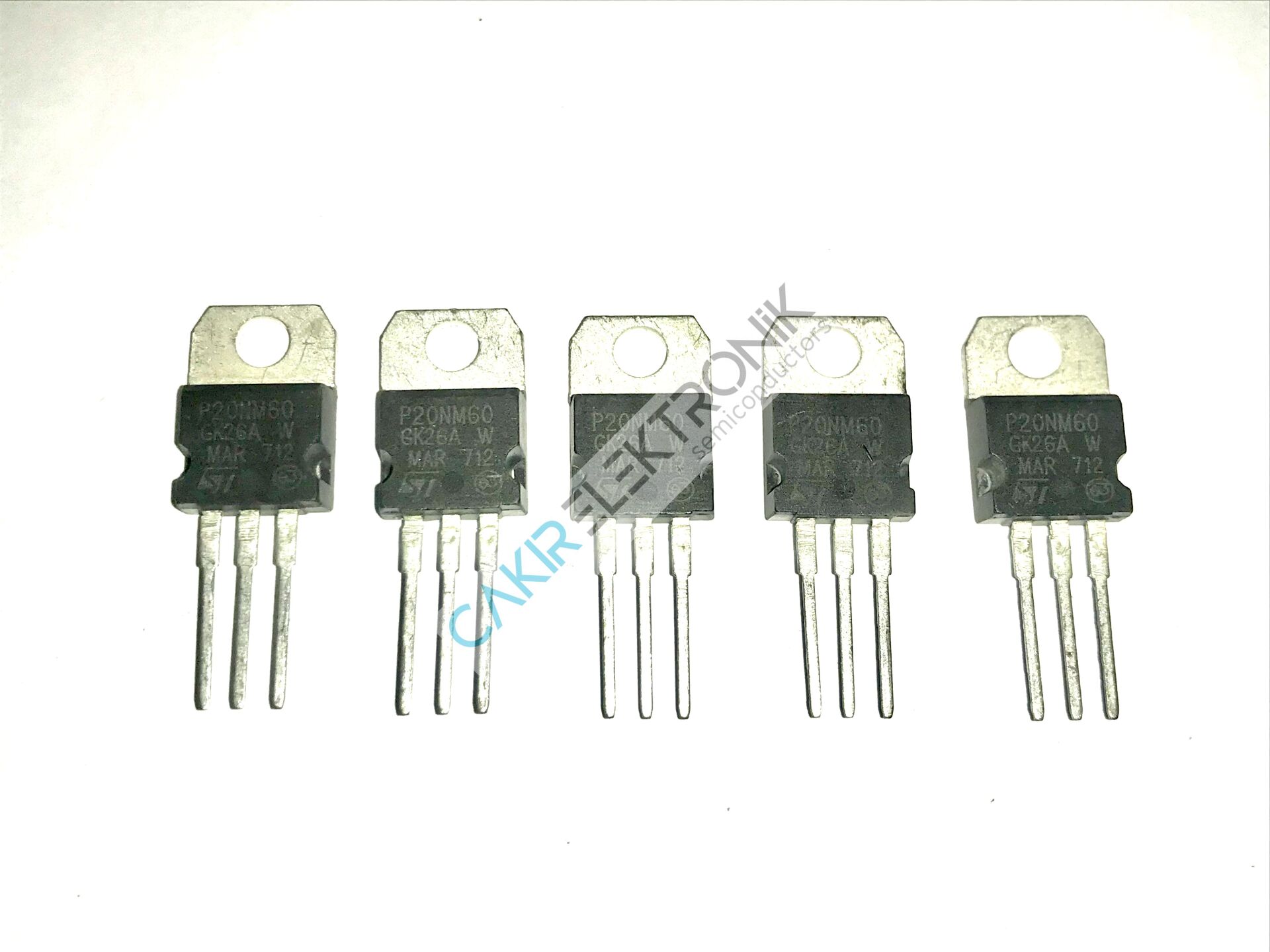 STP20NM60, P20NM60, 20NM60 TO220 600V 20A 0.29Ohms 192W N-Channel MDmesh Power MOSFET-STM