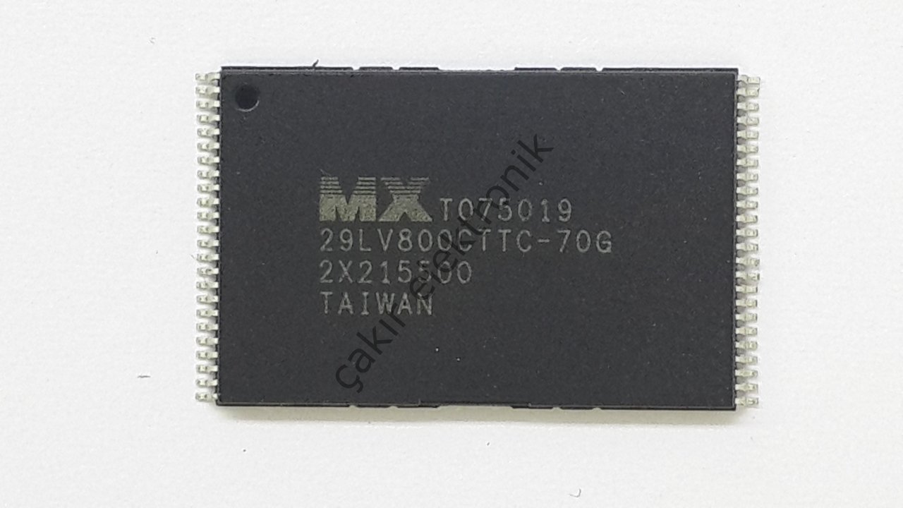 MX29LV800CTTC-70G - 29LV800CTTC-70G - 8M-BIT [1Mx8/512K x16] CMOS SINGLE VOLTAGE 3V ONLY FLASH MEMORY