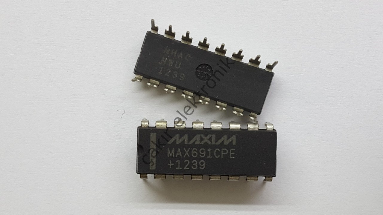 MAX691CPE - MAX691 - Microprocessor Supervisory Circuits
