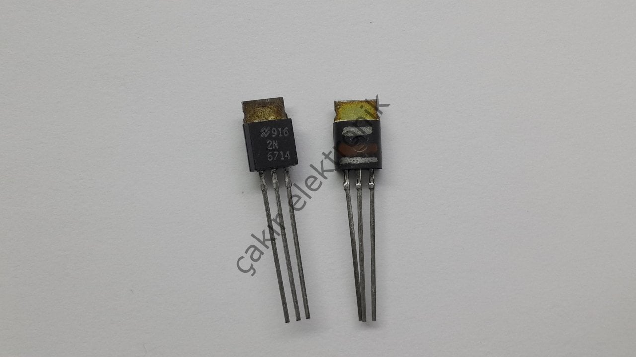 2N6714 , 2A. 40V. NPN MEDIUM POWER TRANSISTORS