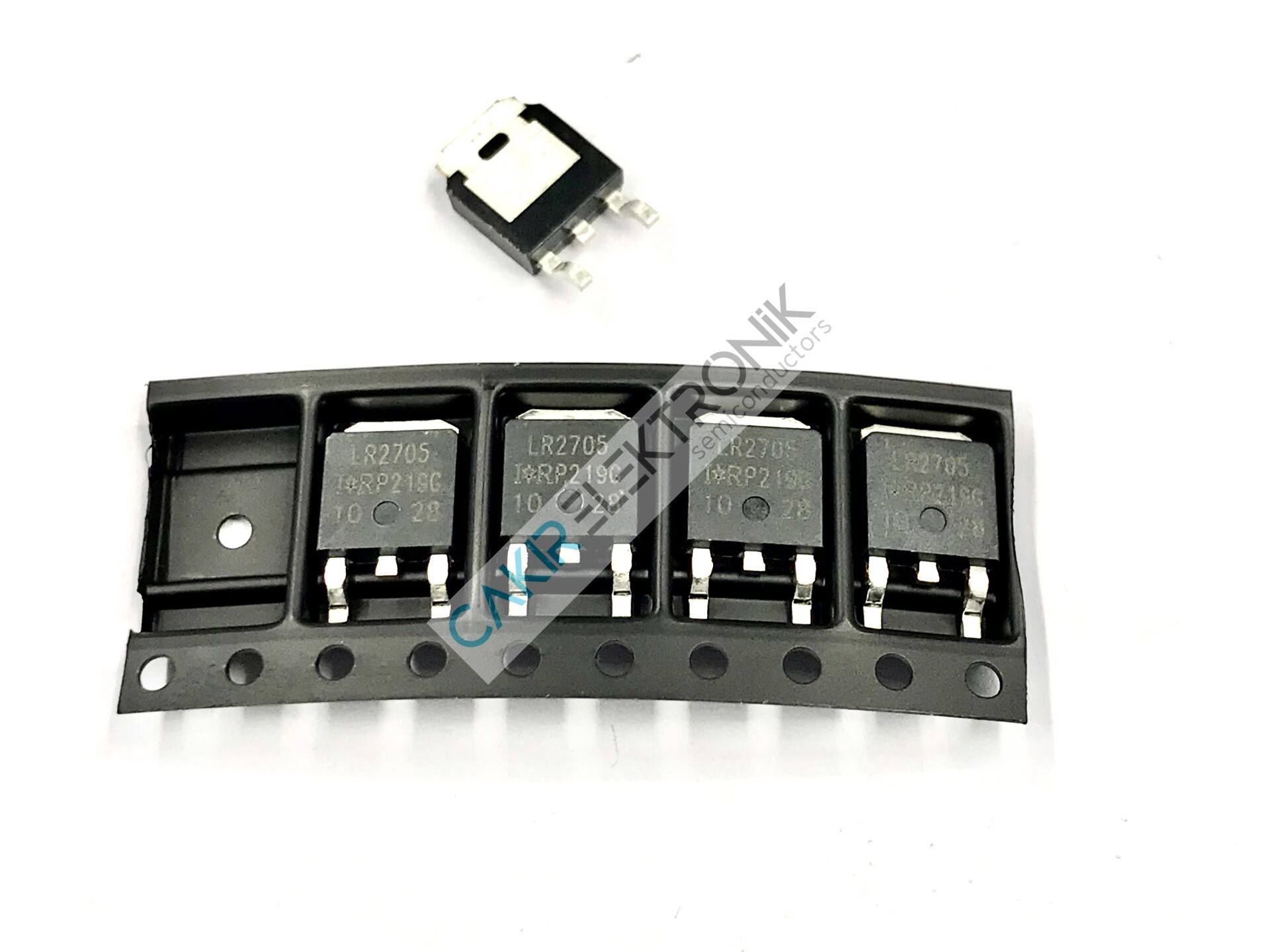 IRLR2705TRPBF - LR2705 - IRLR2705 TO252 55V 28A 0.04OHM 25nC N-Channel HEXFET Power MOSFET-IR