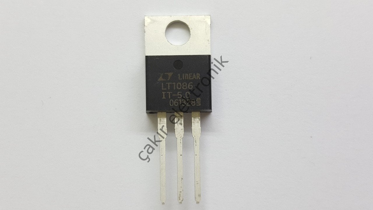 LT1086IT-5.0 - LT1086 - LT1086CT - TO220 - 1,5A 5V Regulators