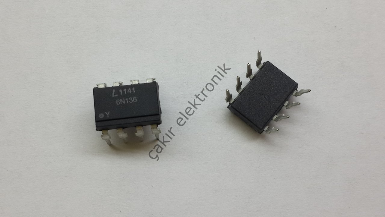 6N136 ,  6N136 High Speed Optocoupler, 1 MBd, Photodiode