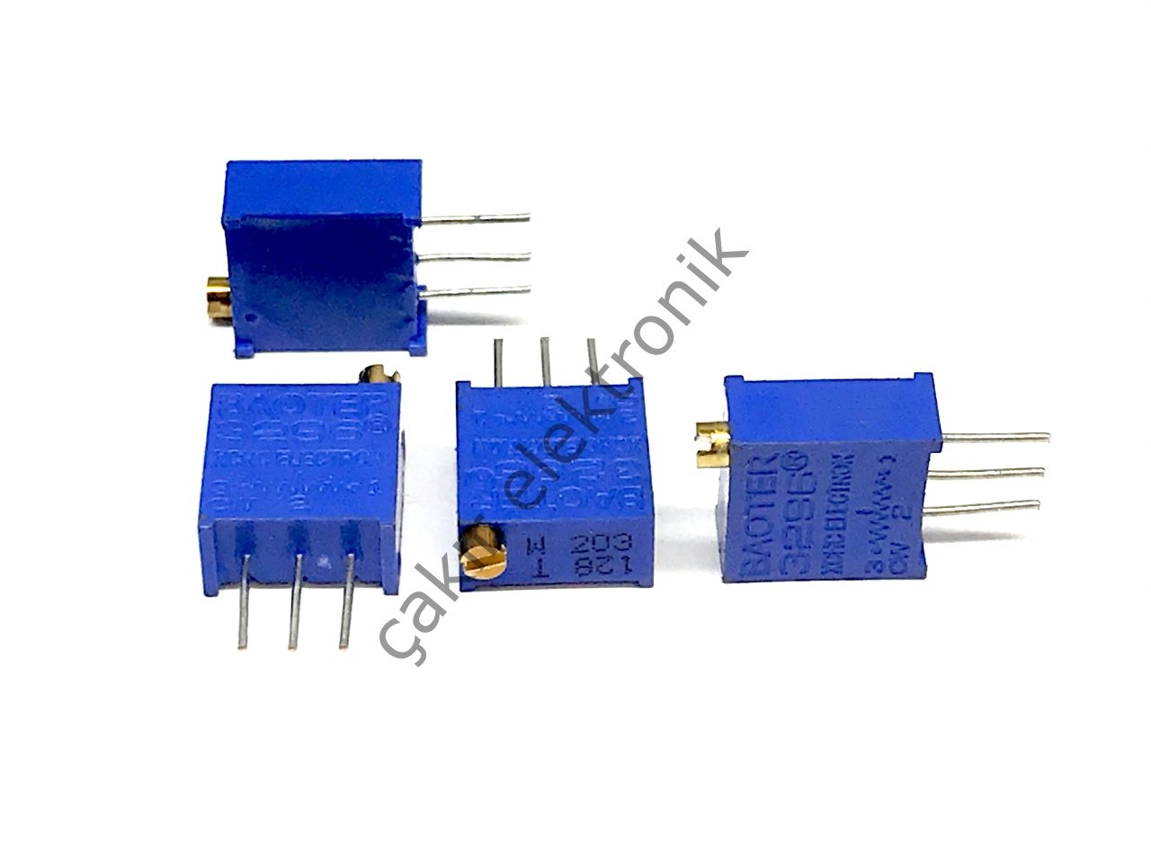 3296W 20K OHM 203  3296 Bourns® Trimpot® Trimming Potentiometers