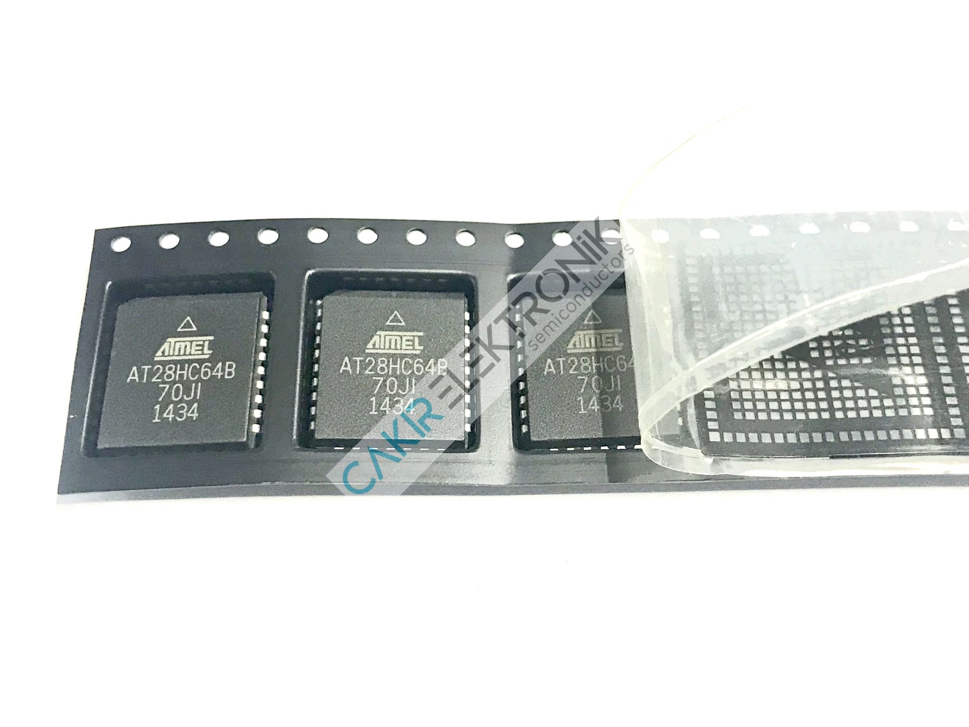 AT28HC64B-70JI , AT28HC64B 70JI, 28HC64 , 64K (8K x 8) High-speed Parallel EEPROM