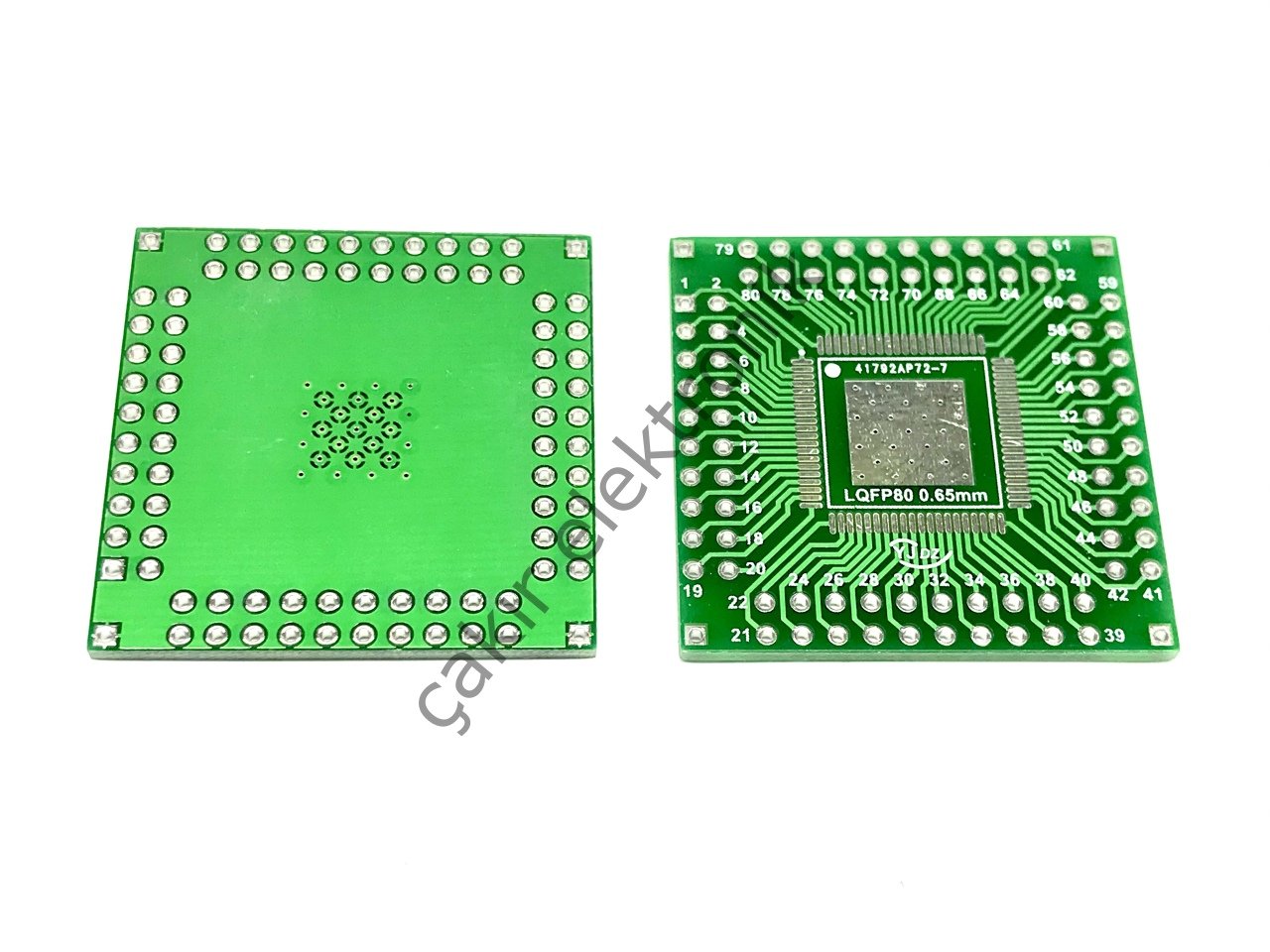 QFP 80 - 0,65MM  PCB  (LQFP) - TEST PCB