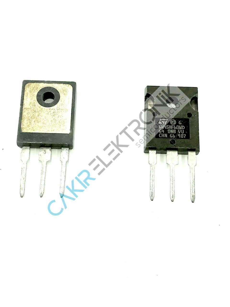 STGW45HF60WD - GW45HF60WD - 45HF60 - 45A. 600V. N KANAL ULTRAFAST IGBT