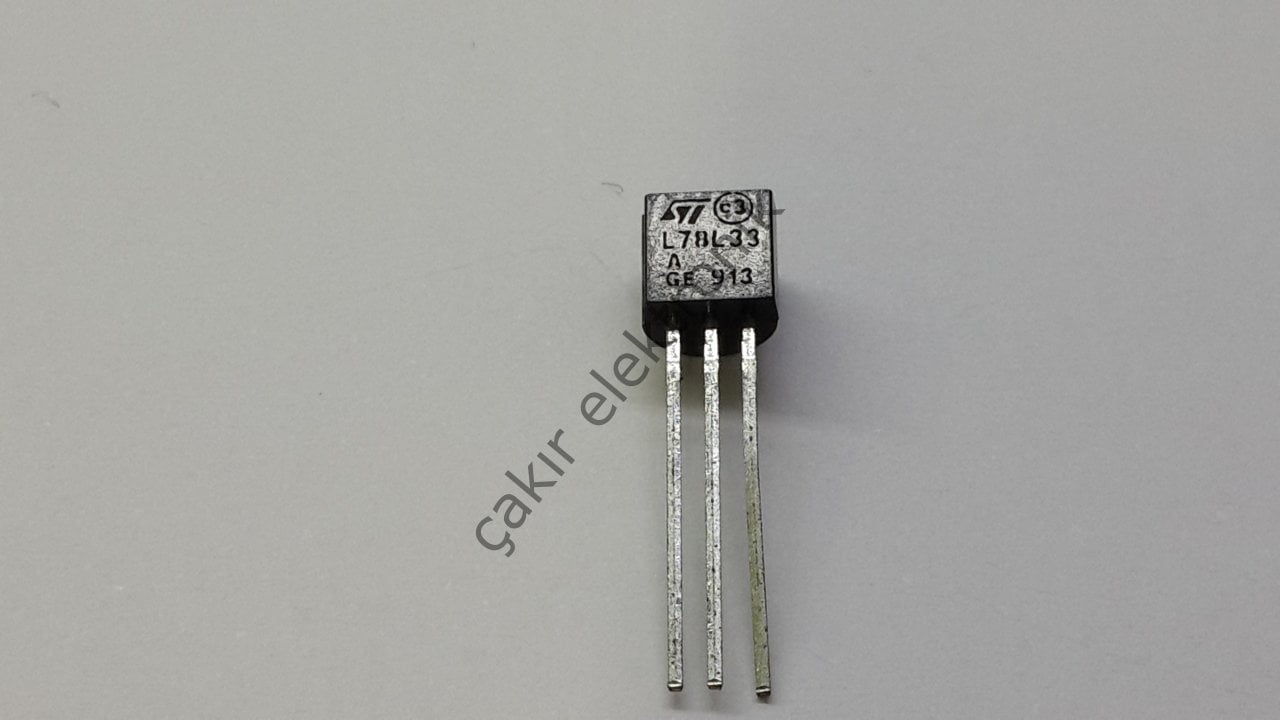 L78L33ACZ  - 78L33 - TO-92 - Positive voltage regulators 100MA. 3,3V