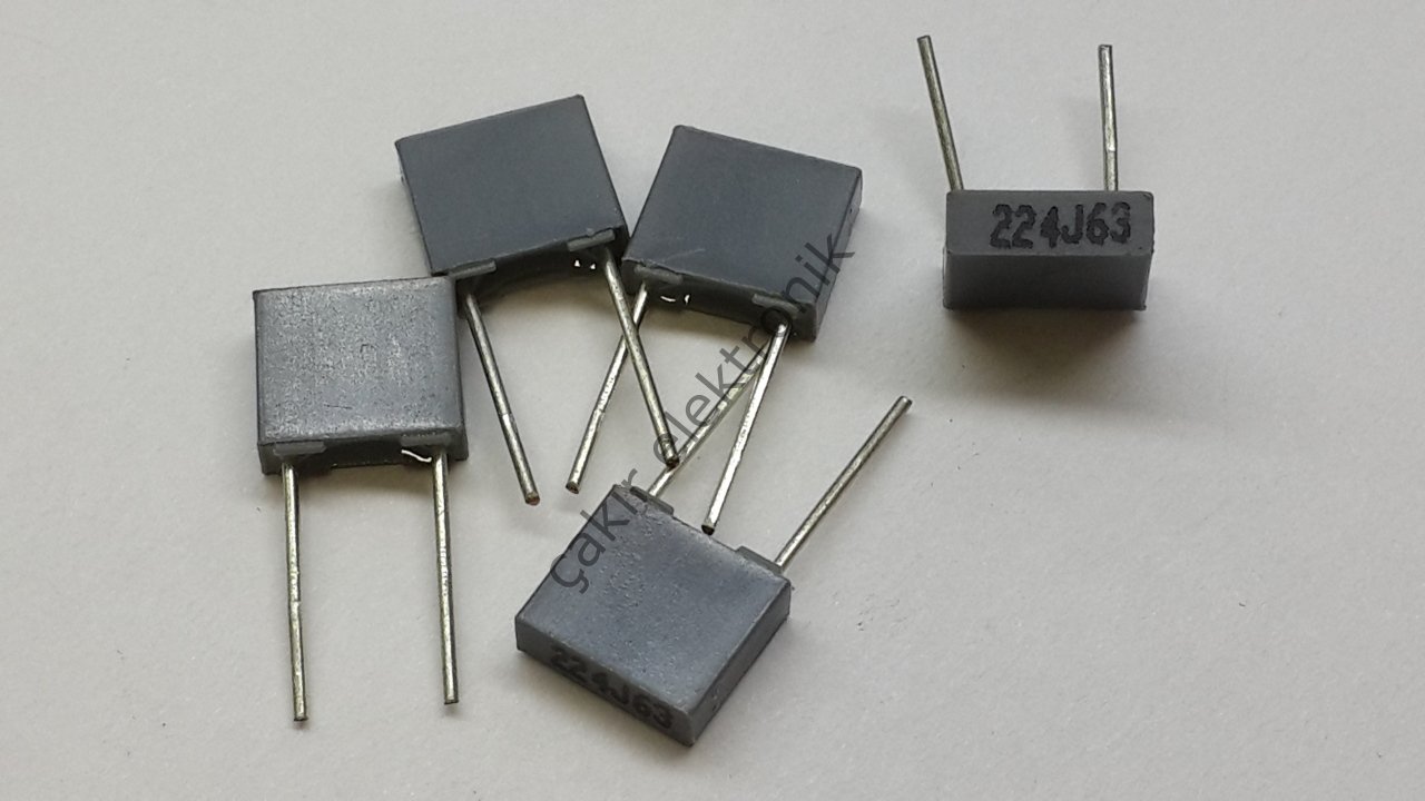 220NF 63V KONDANSATÖR  224J63 Film Capacitors