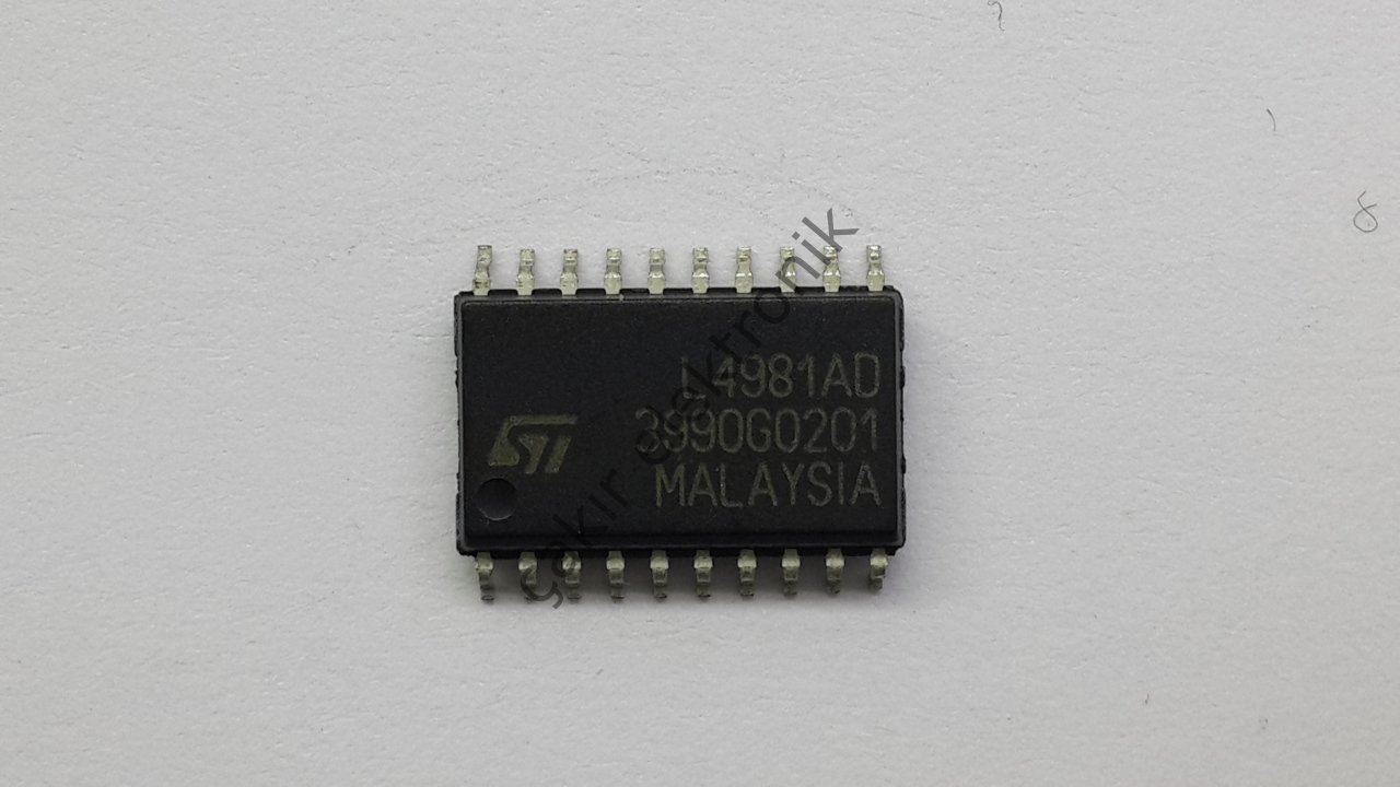 L4981AD - L4981 - POWER FACTOR CORRECTOR