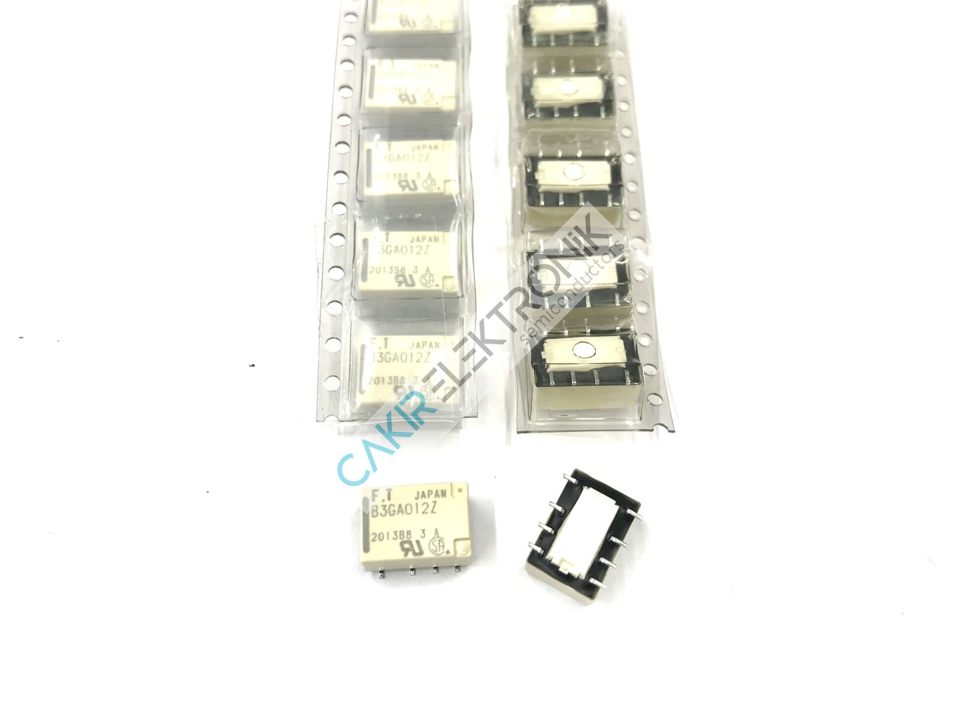 FTR-B3GA012Z-B10 -FTR-B3GA012Z -ULTRA MINIATURE 12V RELAY 2 POLES - 2 A (Low Profile Signal Relay)