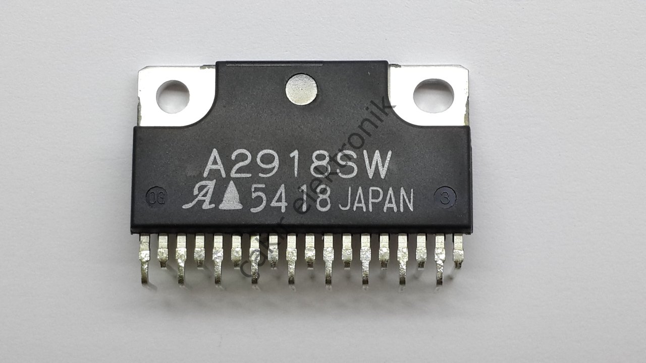 A2918 - A2918SW - DUAL FULL-BRIDGE PWM MOTOR DRIVER