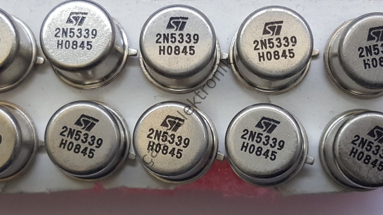 2N5339 - 5339 - 5A. 100V. -YÜKSEK HIZLI NPN TRANSİSTÖR