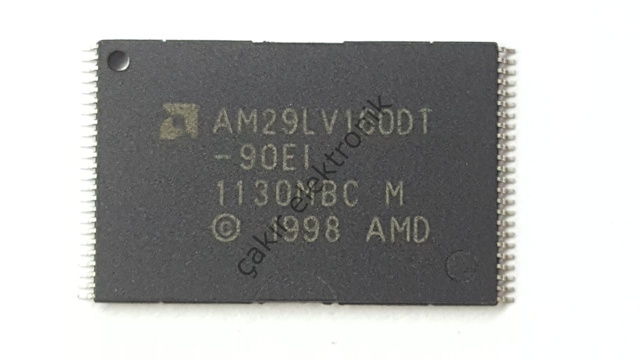 AM29LV160DT-90EI - 29LV160 - 16 Megabit ( 2 M X 8-bit/1 M X 16-bit ) CMOS 3.0 Volt-only Boot Sector Flash Memory