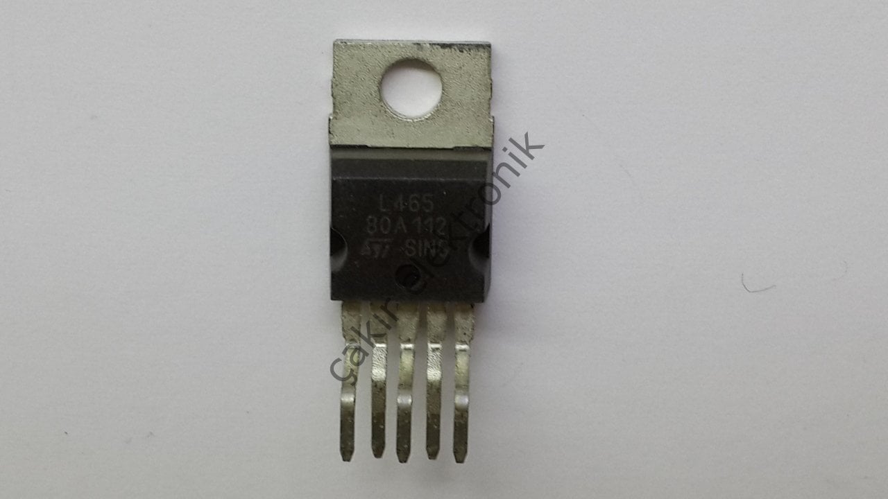 L465 - L465A - LINEAR INTEGRATED CIRCUITS - TO220-5