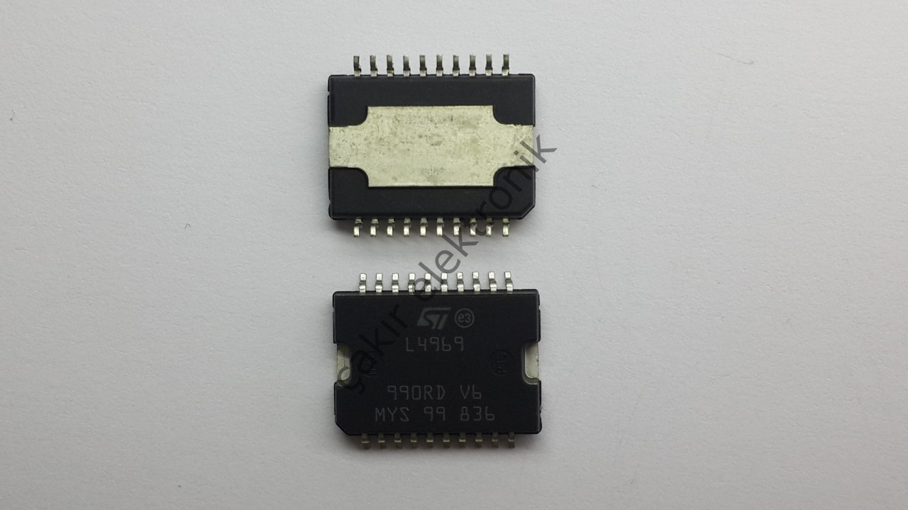 L4969 - L4969 - SYSTEM VOLTAGE REGULATOR WITH FAULT TOLERANT LOW SPEED CAN-TRANSCEIVER- POWER-SO20
