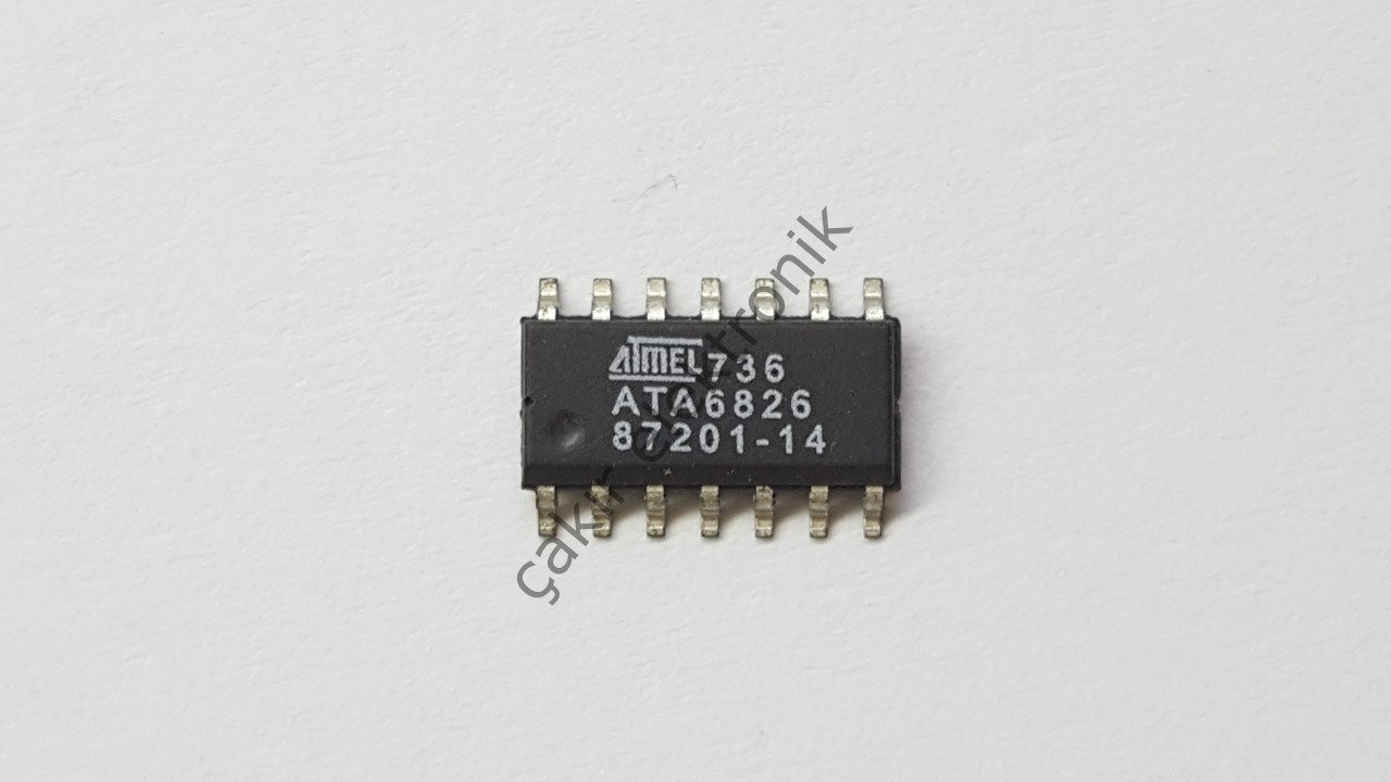 ATA6826 - ATA6826C - Triple Half-bridge DMOS Output Driver with SPI Control