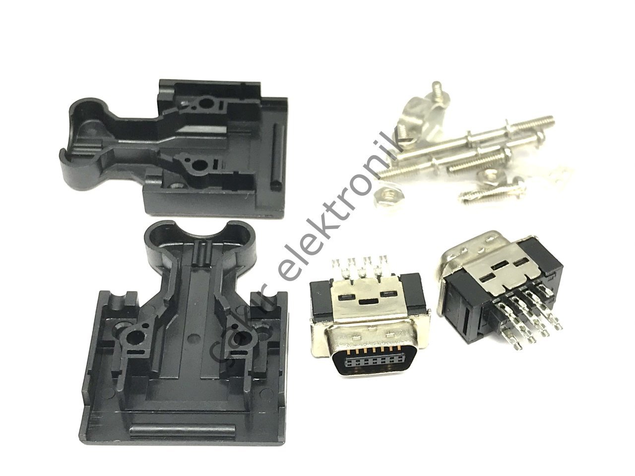 SCSI KONNEKTÖR  14PİN   14P  ERKEK , SCSI CONNECTOR 14PIN 14P MALE