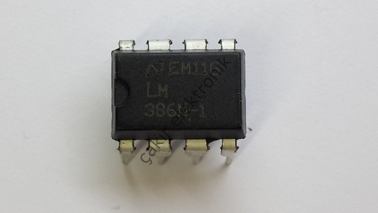 LM386N-1 - LM386N - Low Voltage Audio Power Amplifier