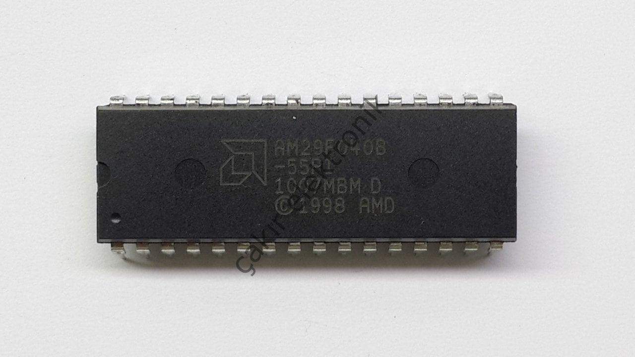 AM29F040B-55PI - A29040B-55 - 29F040 - AM29F040 4 Megabit (512 K x 8-Bit) CMOS 5.0 Volt-only, Uniform Sector Flash Memory